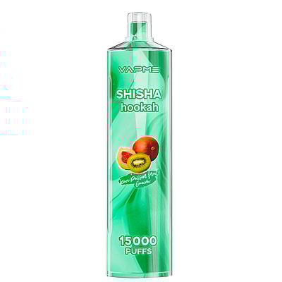 Vapme Shisha Hookah 15000 15k Puffs Jetable Vape - Dispositif de vape jetable haute capacité offrant 15000 bouffées
