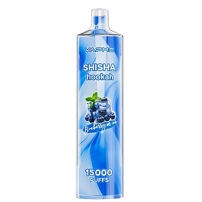 Vapme Shisha Hookah 15000 15k Puffs Jetable Vape - Dispositif de vape jetable haute capacité offrant 15000 bouffées