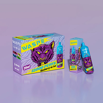 WASPE 12000 12k Puffs Disposable Vape - High-capacity disposable vape device offering 12000 puffs