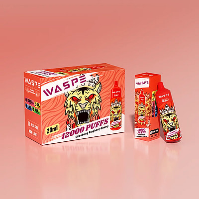 WASPE 12000 12k Puffs Disposable Vape - High-capacity disposable vape device offering 12000 puffs