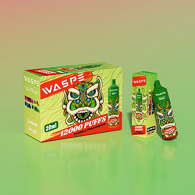 WASPE 12000 12k Puffs Disposable Vape - High-capacity disposable vape device offering 12000 puffs