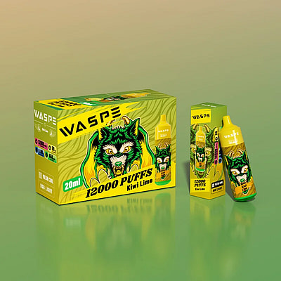 WASPE 12000 12k Puffs Disposable Vape - High-capacity disposable vape device offering 12000 puffs