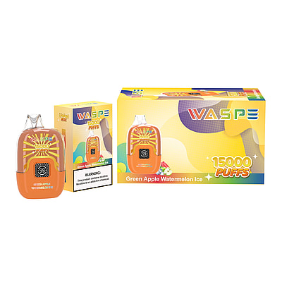 WASPE Digital Box 15000 15k Puffs Wegwerpvape - Wegwerpvape-apparaat met hoge capaciteit en digitaal boxdisplay
