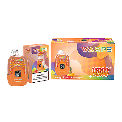 WASPE Digital Box 15000 15k Puffs Wegwerpvape - Wegwerpvape-apparaat met hoge capaciteit en digitaal boxdisplay