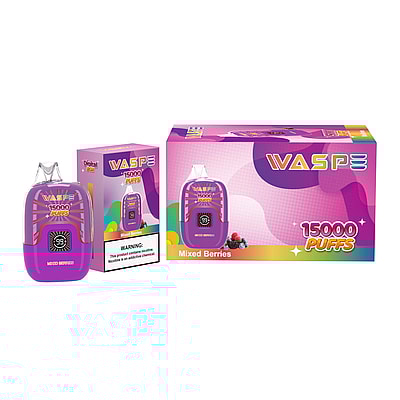 WASPE Digital Box 15000 15k Puffs Wegwerpvape - Wegwerpvape-apparaat met hoge capaciteit en digitaal boxdisplay