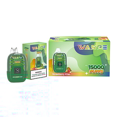 WASPE Digital Box 15000 15k Puffs Wegwerpvape - Wegwerpvape-apparaat met hoge capaciteit en digitaal boxdisplay