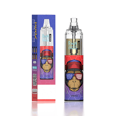 RandM Tornado 7000 7k Puffs Vape Descartável - Dispositivo vaping descartável de alta capacidade