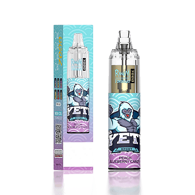 RandM Tornado 7000 7k Puffs Vape Descartável - Dispositivo vaping descartável de alta capacidade