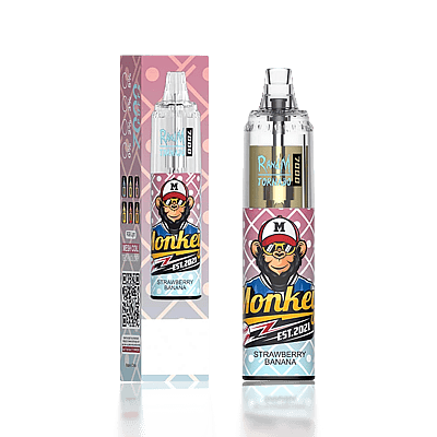 RandM Tornado 7000 7k Puffs Vape Descartável - Dispositivo vaping descartável de alta capacidade