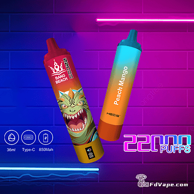 Bang Beach 22000 22K disponibel vape - högkapacitet engångs vaping enhet