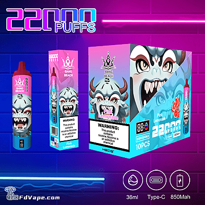 Bang Beach 22000 22K Disposable Vape - High-capacity disposable vaping device
