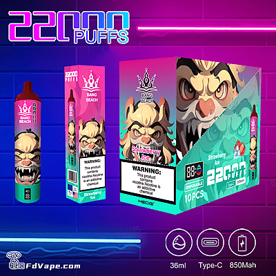 Bang Beach 22000 22K Disposable Vape - High-capacity disposable vaping device