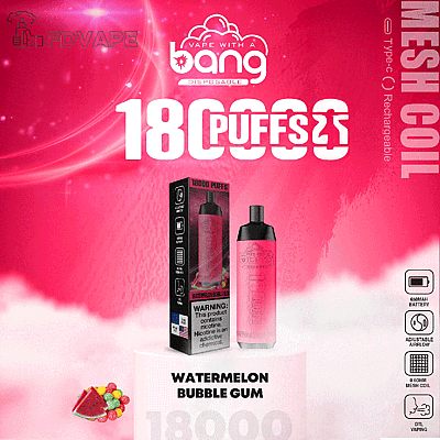 Bang Crown Bar 18000 18k Puffs Disposable Vape