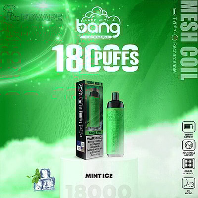 Bang Crown Bar 18000 18k Puffs Disposable Vape