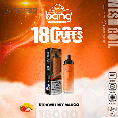Bang Crown Bar 18000 18k Puffs Disposable Vape