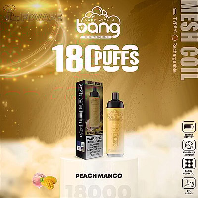 Bang Crown Bar 18000 18k Puffs Disposable Vape