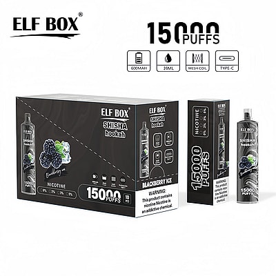 ELF BOX LS 15000 15k Puffs Disposable Vape Many Nicotine Tastes Rechargeable E Cigarette Wholesale