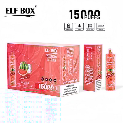 ELF BOX LS 15000 15k Puffs Disposable Vape Many Nicotine Tastes Rechargeable E Cigarette Wholesale