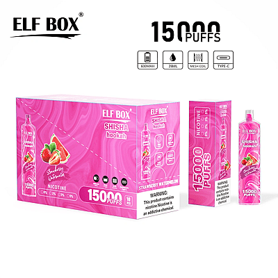 ELF BOX LS 15000 15k Puffs Disposable Vape Many Nicotine Tastes Rechargeable E Cigarette Wholesale