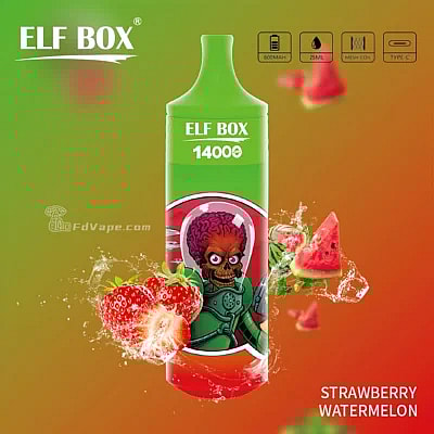 ELF BOX RGB 14000 Pro 14000 Puffs Disposable Vape Many Nicotine Tastes Rechargeable LED Display E Cigarette Wholesale