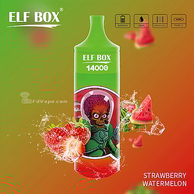 ELF BOX RGB 14000 Pro 14000 Puffs Disposable Vape Many Nicotine Tastes Rechargeable LED Display E Cigarette Wholesale