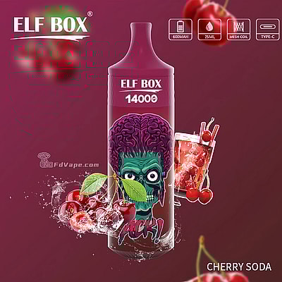 ELF BOX RGB 14000 Pro 14000 Puffs Disposable Vape Many Nicotine Tastes Rechargeable LED Display E Cigarette Wholesale
