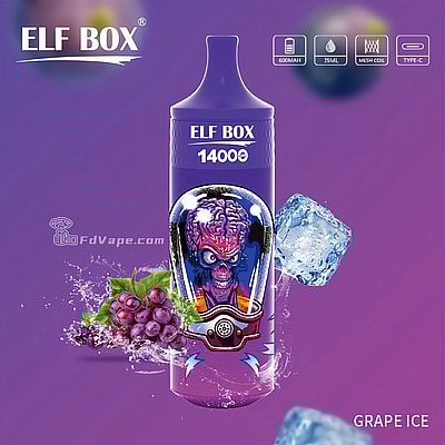 ELF BOX RGB 14000 Pro 14000 Puffs Disposable Vape Many Nicotine Tastes Rechargeable LED Display E Cigarette Wholesale