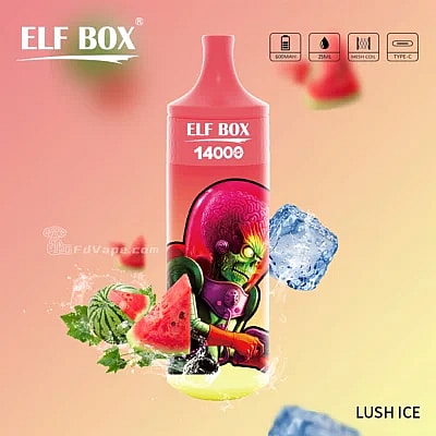 ELF BOX RGB 14000 Pro 14000 Puffs Disposable Vape Many Nicotine Tastes Rechargeable LED Display E Cigarette Wholesale