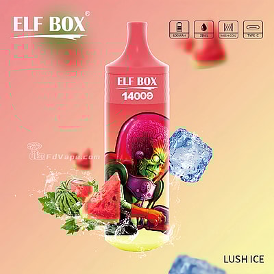 ELF BOX RGB 14000 Pro 14000 Puffs Disposable Vape Many Nicotine Tastes Rechargeable LED Display E Cigarette Wholesale