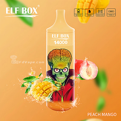ELF BOX RGB 14000 Pro 14000 Puffs Disposable Vape Many Nicotine Tastes Rechargeable LED Display E Cigarette Wholesale