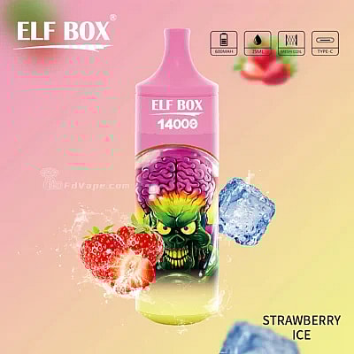 ELF BOX RGB 14000 Pro 14000 Puffs Disposable Vape Many Nicotine Tastes Rechargeable LED Display E Cigarette Wholesale