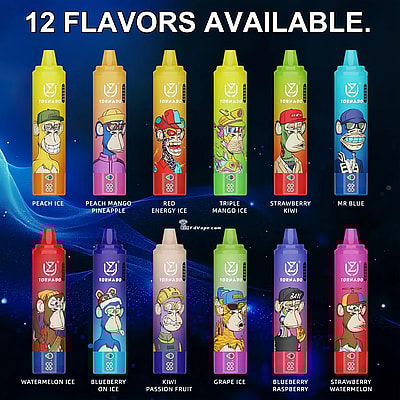 UZY Tornado 20000 Puffs 12 FLAVORS AVAILABLE
