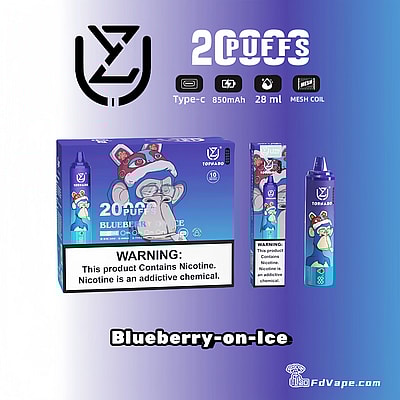 UZY-Tornado-20000-Puffs-Blueberry-on-Ice-Disposable-Vape