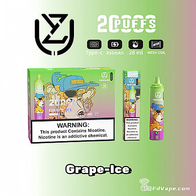 UZY-Tornado-20000-Puffs-Grape-Ice-Disposable-Vape