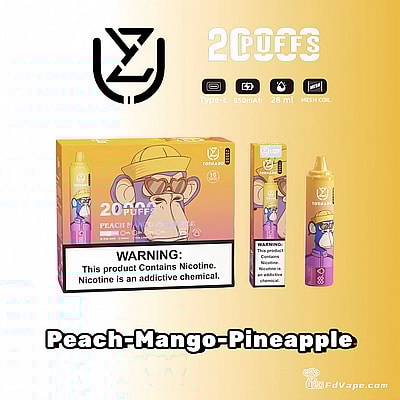 UZY-Tornado-20000-Puffs-Peach-Mango-Pineapple-Disposable-Vape