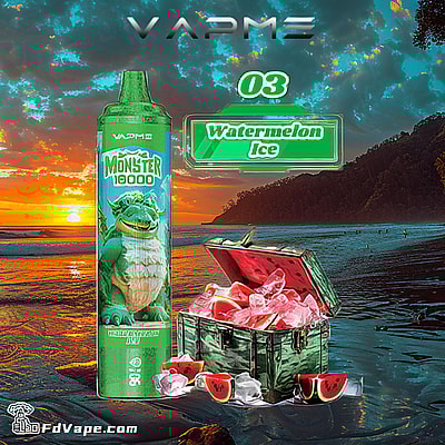 VAPME Monster 16000 16k Rookwolken Wegwerpvape Veel nicotinesmaken Oplaadbare LED-display E-sigarettengroothandel