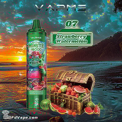 VAPME Monster 16000 16k Rookwolken Wegwerpvape Veel nicotinesmaken Oplaadbare LED-display E-sigarettengroothandel