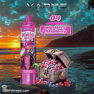 VAPME Monster 16000 16k Rookwolken Wegwerpvape Veel nicotinesmaken Oplaadbare LED-display E-sigarettengroothandel
