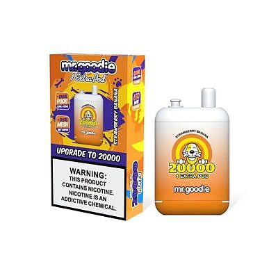 Mr.Goodie 20000 20K Puffs Double Warehouse Disponibel Vape - Uppladdningsbar högkapacitet vaping enhet
