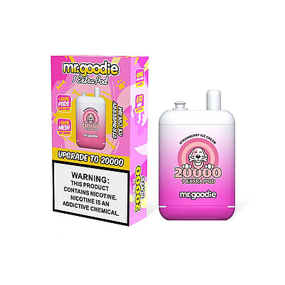 Mr.Goodie 20000 20K Puffs Double Warehouse Disposable Vape - Rechargeable high-capacity vaping device