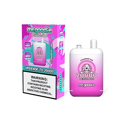 Mr.Goodie 20000 20K Puffs Double Warehouse Disponibel Vape - Uppladdningsbar högkapacitet vaping enhet