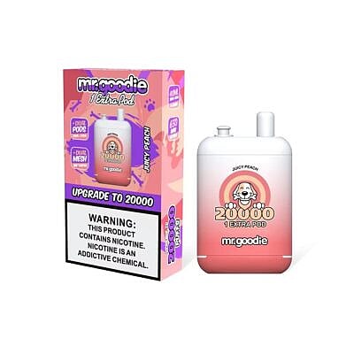 Mr.Goodie 20000 20K Puffs Double Warehouse Disponibel Vape - Uppladdningsbar högkapacitet vaping enhet