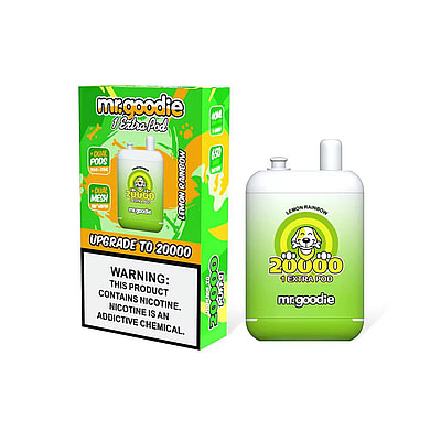 Mr.Goodie 20000 20K Puffs Double Warehouse Disposable Vape - Rechargeable high-capacity vaping device
