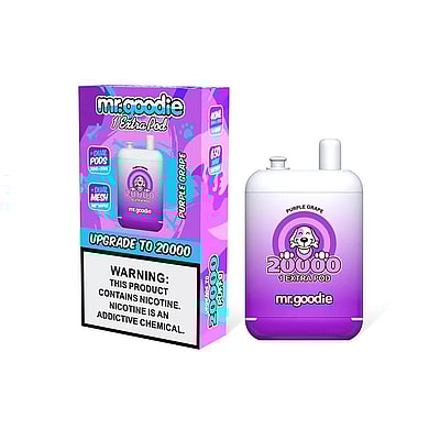 Mr.Goodie 20000 20K Puffs Double Warehouse Disposable Vape - Rechargeable high-capacity vaping device