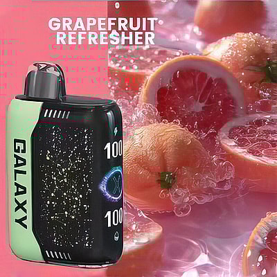 GALAXY 30000 Gypsophila 30k Puffs Vape jetable 5% Nicotine 12 Goûts Affichage LED Direct Usine