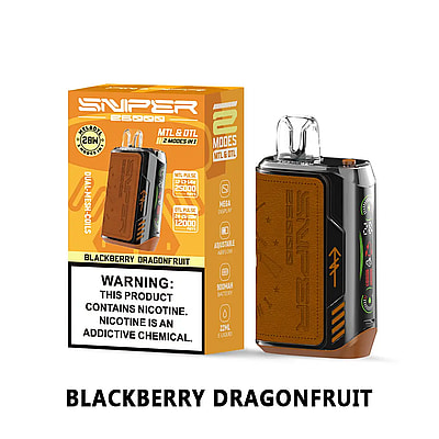VAPMOD SNIPER 25000 25K Rookwolken Wegwerpvape 3% Nicotine 12Tastes LED-display Fabriek Direct