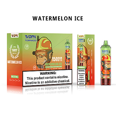VOPK TORNADO 15000 15k Puffs Disponibel Vape 0% 2% 3% 5% Nikotin 10Tastes LED Display Factory Direct