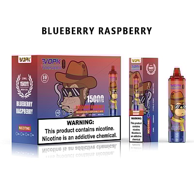 VOPK TORNADO 15000 15k Puffs Disposable Vape 0% 2% 3% 5% Nicotine 10Tastes LED Display Factory Direct