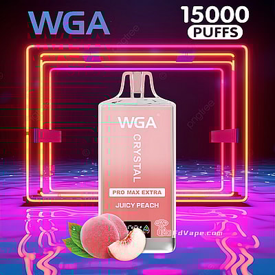 WGA Crystal Pro Max Extra 15000 15k Puffs Vape jetable directement de l'usine