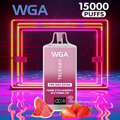 WGA Crystal Pro Max Extra 15000 15k Puffs Vape jetable directement de l'usine